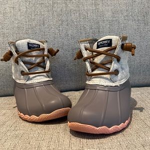 Sperry Saltwater Duck Boot Toddler Girl